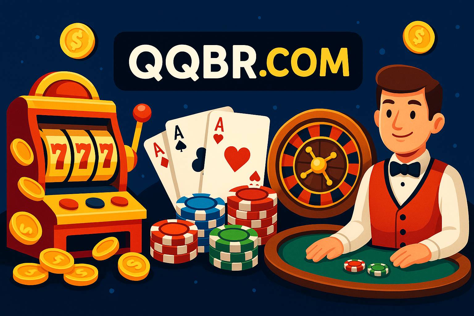 Jogos de cassino online inovadores e emocionantes na QQBR