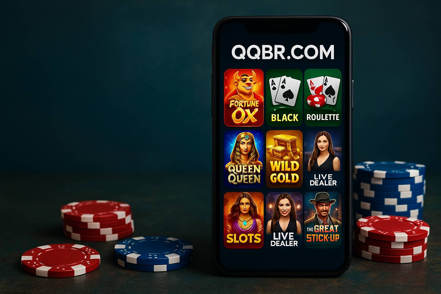 Jogos de cassino online QQBR