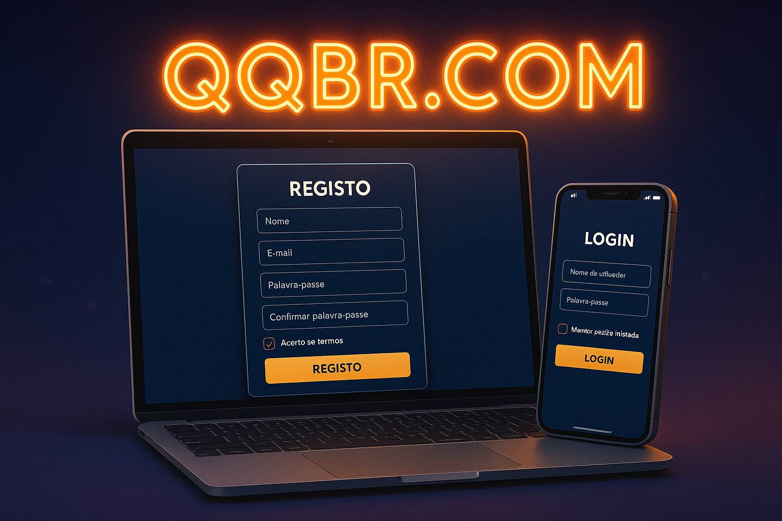 Não Perca tempo, o rRgistro na site QQBR